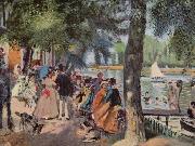Pierre-Auguste Renoir La Grenouillere oil painting on canvas